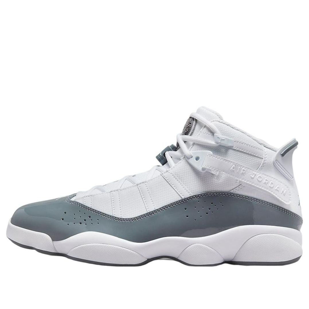 Air Jordan 6 Rings 'White Cool Grey'  322992-121 Vintage Sportswear