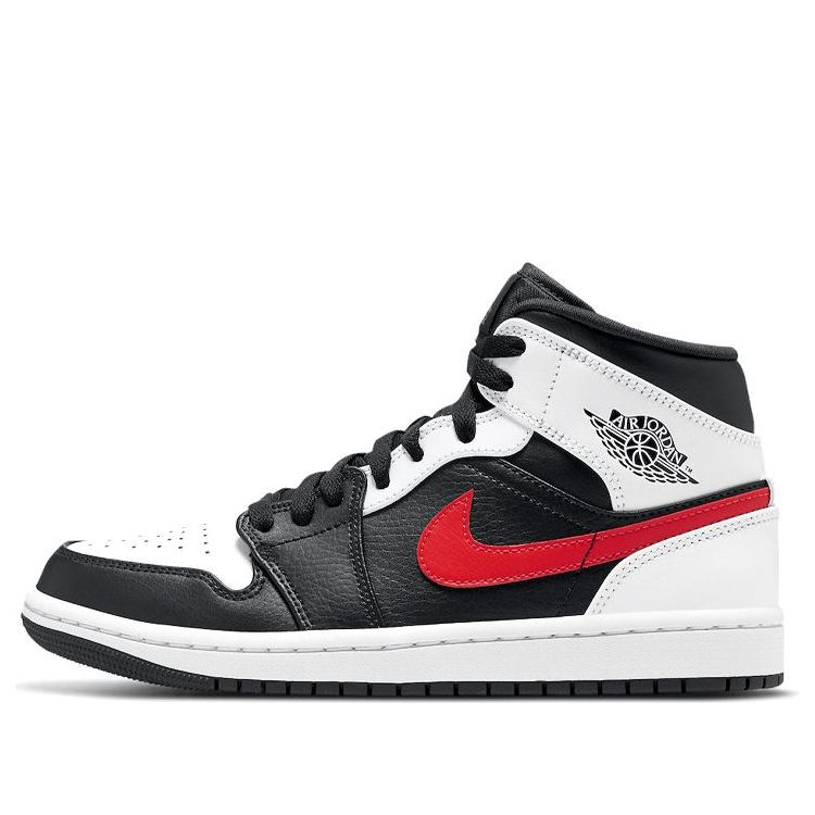 Air Jordan 1 Mid 'Chile Red'  554724-075 Epochal Sneaker